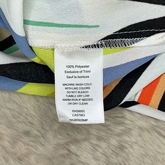 Halogen | Sleeveless, Striped Top, NWT - Picture 7 of 7